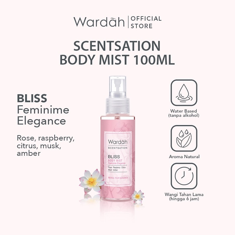 Wardah Scentsation Body Mist Bliss 2