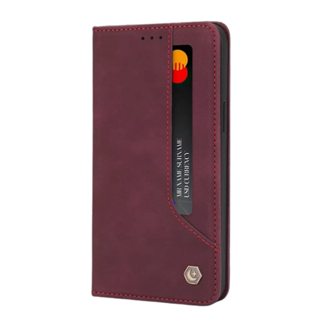 POLA Flip Cover Magnetic Leather Case Wallet VIVO Y01,Y33T, Y20s, Y20, Y12s, V15, V20SE