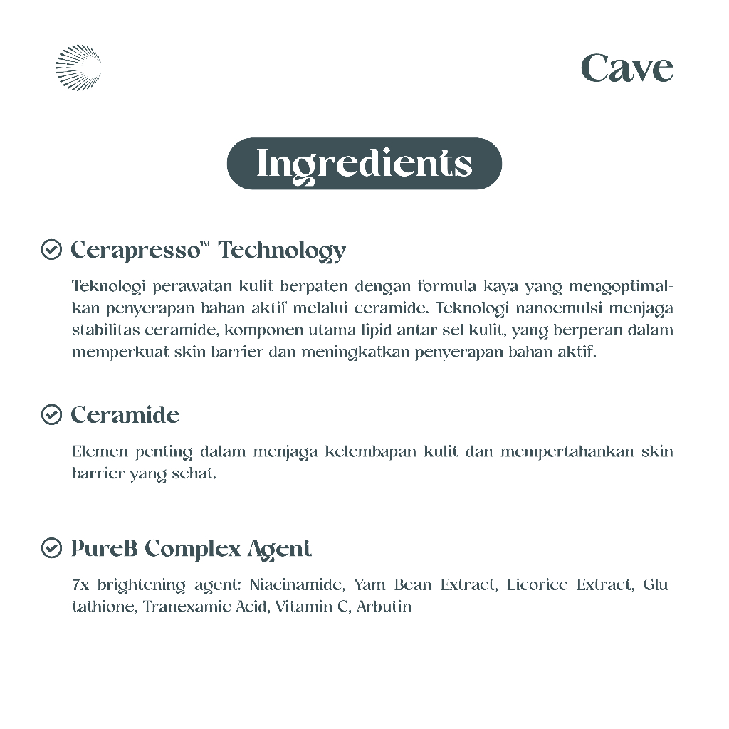 Saka Digital Indonesia Cave Intense Bright Moisturizer