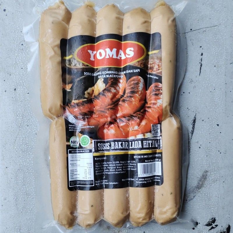 Yomas Sosis Bakar Lada Hitam
