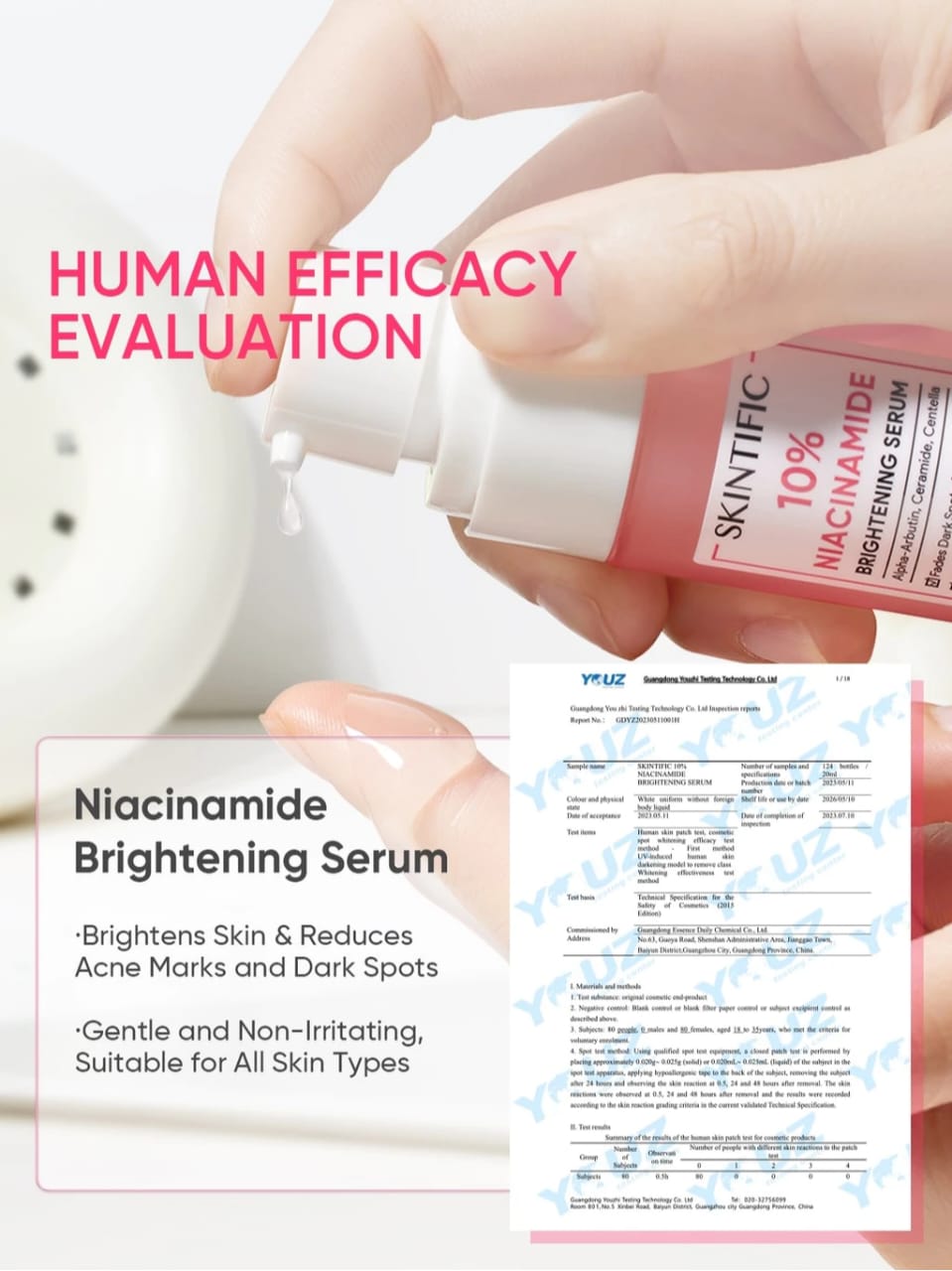 SKINTIFIC COSMETICS SKINTIFIC 10% Niacinamide Brightening Serum