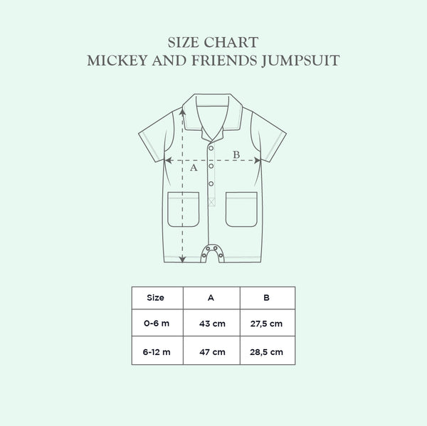 Indo Trade Cemerlang Little Palmerhaus Mickey and Friends Jumpsuit 