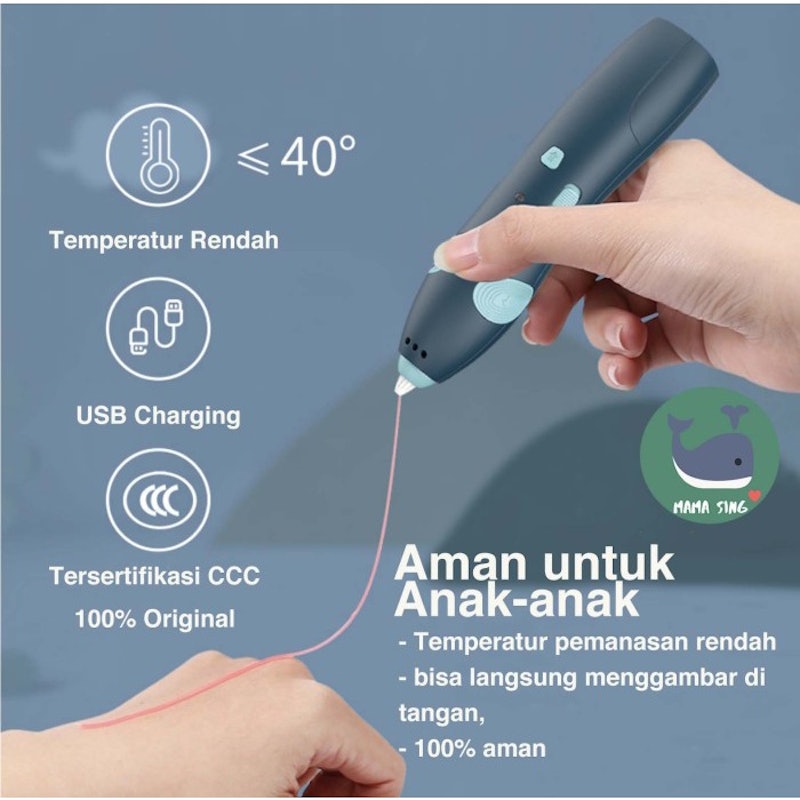 3D Stereoscopic Printing Pen 2