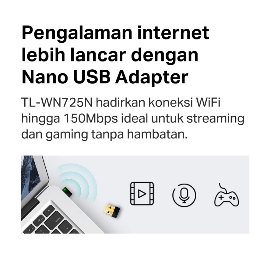 TP-Link Technologies TP-Link USB Wi-Fi Adapter  TL-WN725N