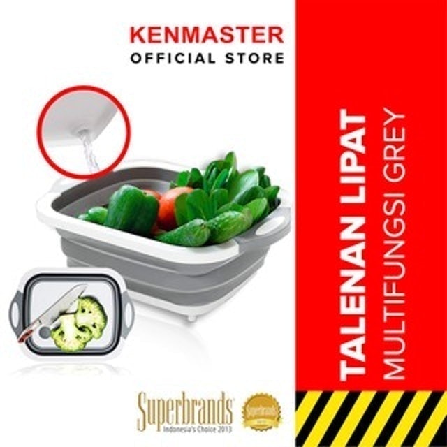 Kenmaster Talenan Lipat Baskom 3 IN 1 Serbaguna OL008
