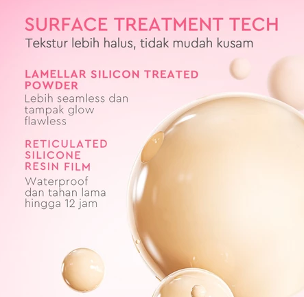 Suntone Wisdom Indonesia Glad2Glow Perfect Cover Cushion 03 Custard