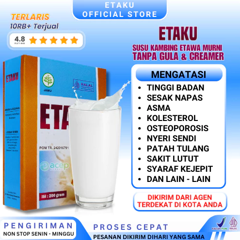 Mitra Herbal Nusantara Etaku Goat Milk 