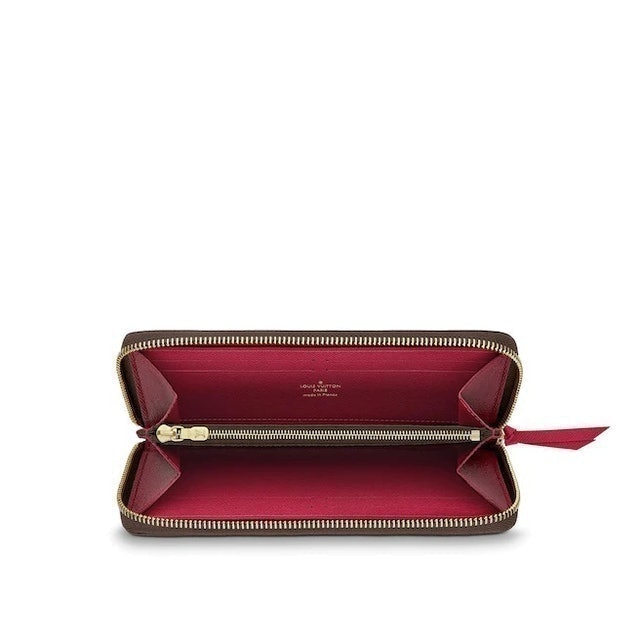 Louis Vuitton Clémence Wallet Fuchsia Monogram Canvas M60742