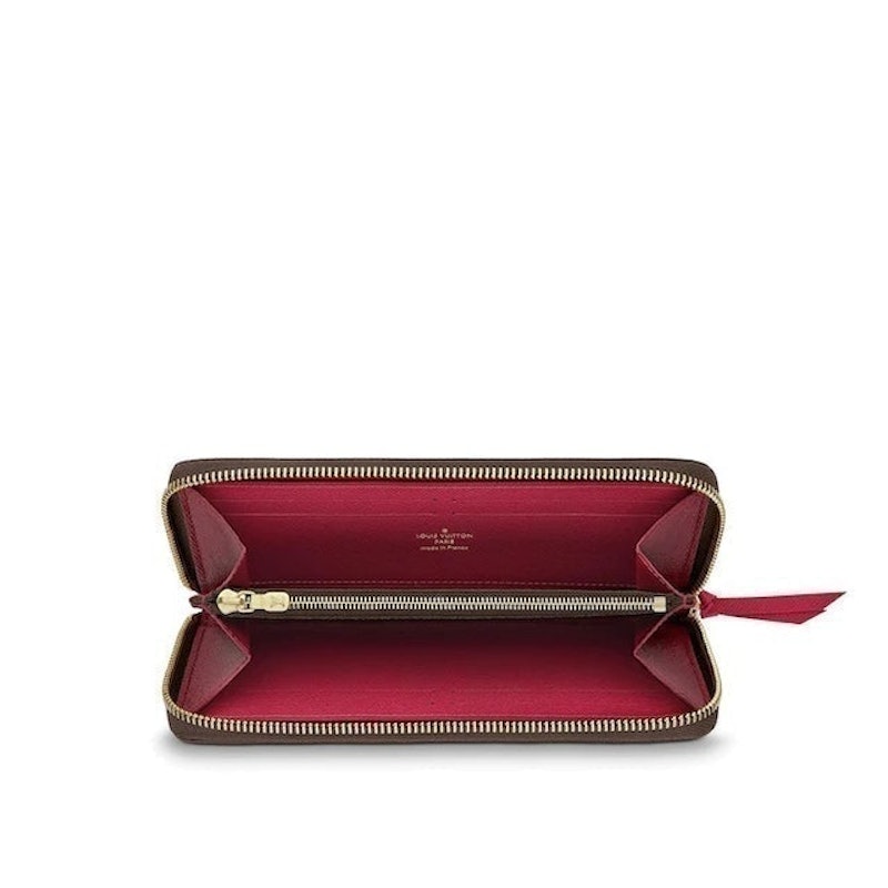 Clémence Wallet Fuchsia Monogram Canvas 2