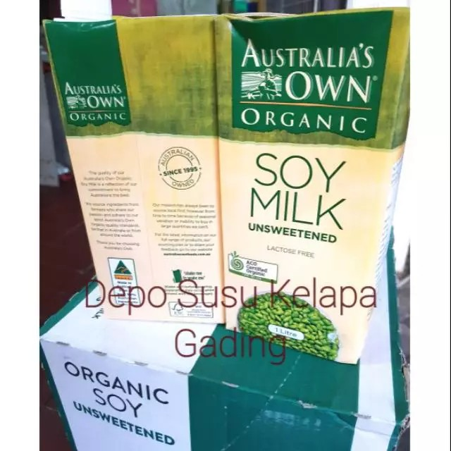 Noumi Australia's Own Unsweetened Organic Soy