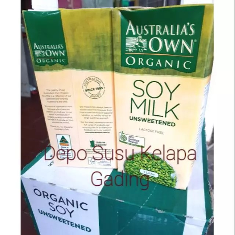 Australia's Own Unsweetened Organic Soy 4