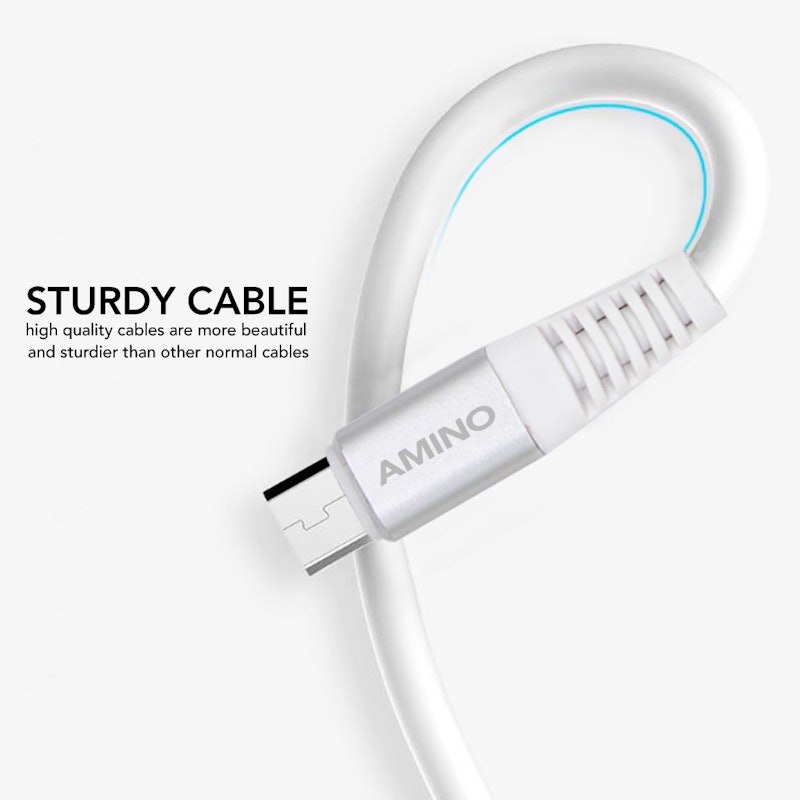 AMINO 4A Micro USB Fast Charging Cable QC 3.0 3