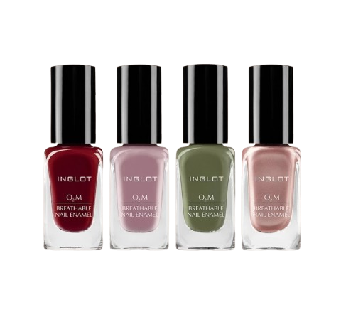 INGLOT O2M Breathable Nail Enamel Soft Matte