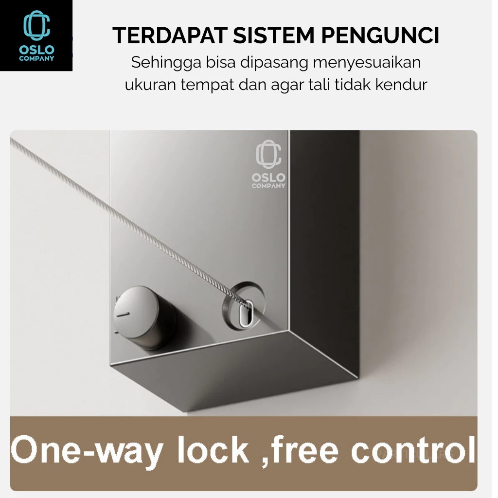  OSLO Company Jemuran Baju Portable 