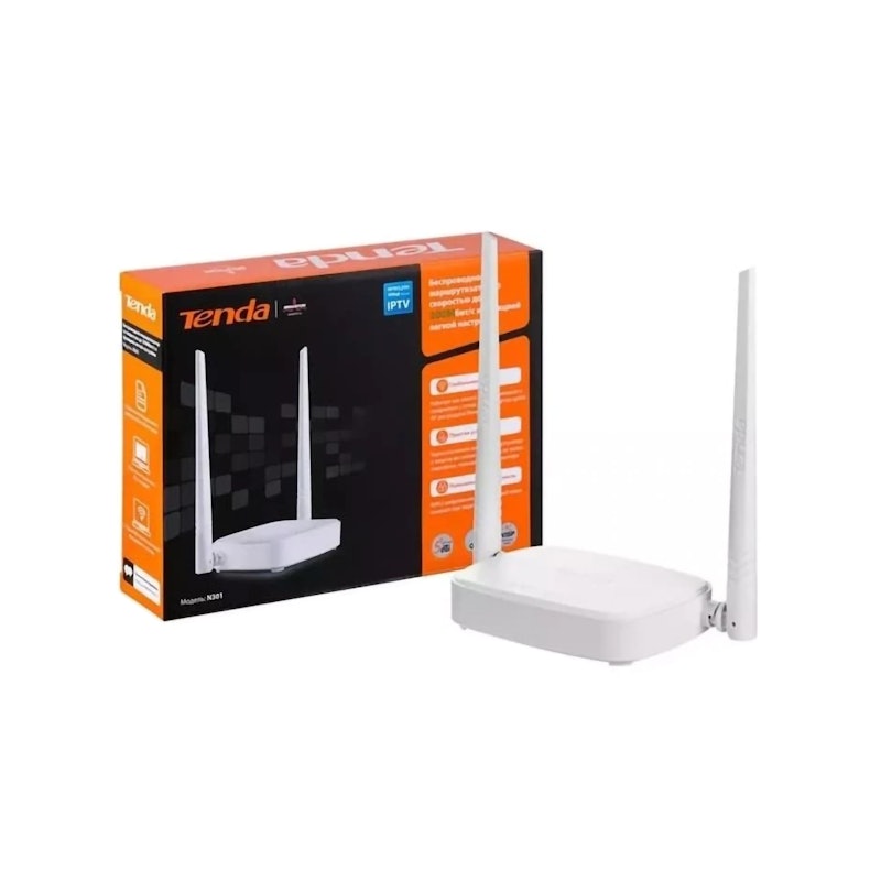 Tenda Wireless N300 Easy Setup Router N301