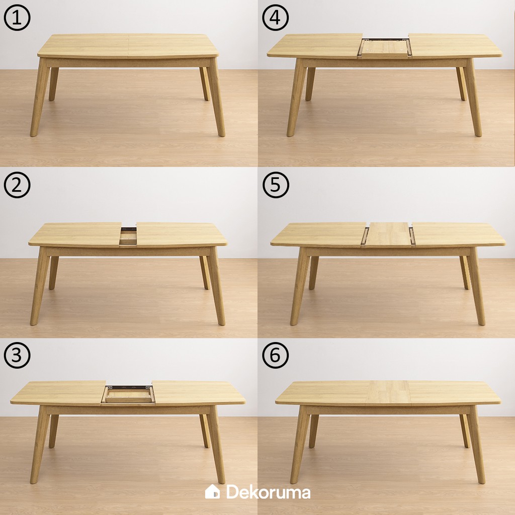 Heim Studio Setsu Extendable Dining Table 4