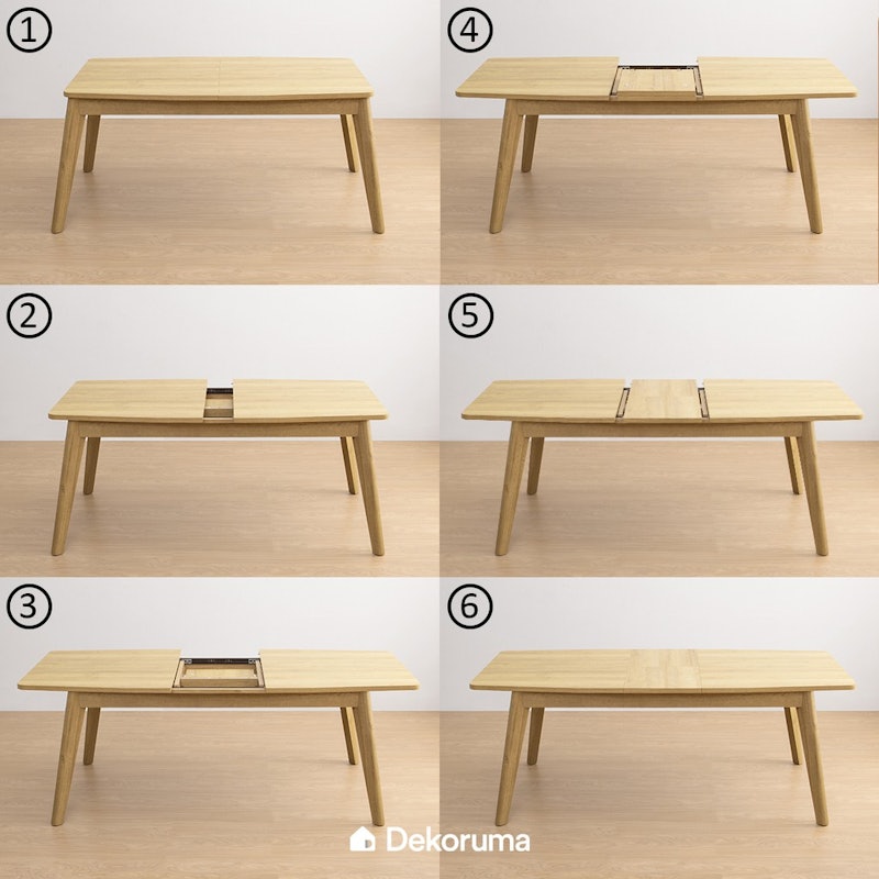 Heim Studio Setsu Extendable Dining Table 4