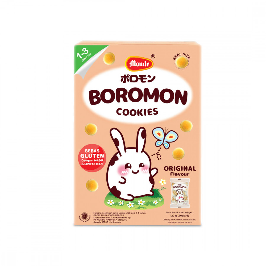 Monde Mahkota Biskuit  Monde Boromon Cookies