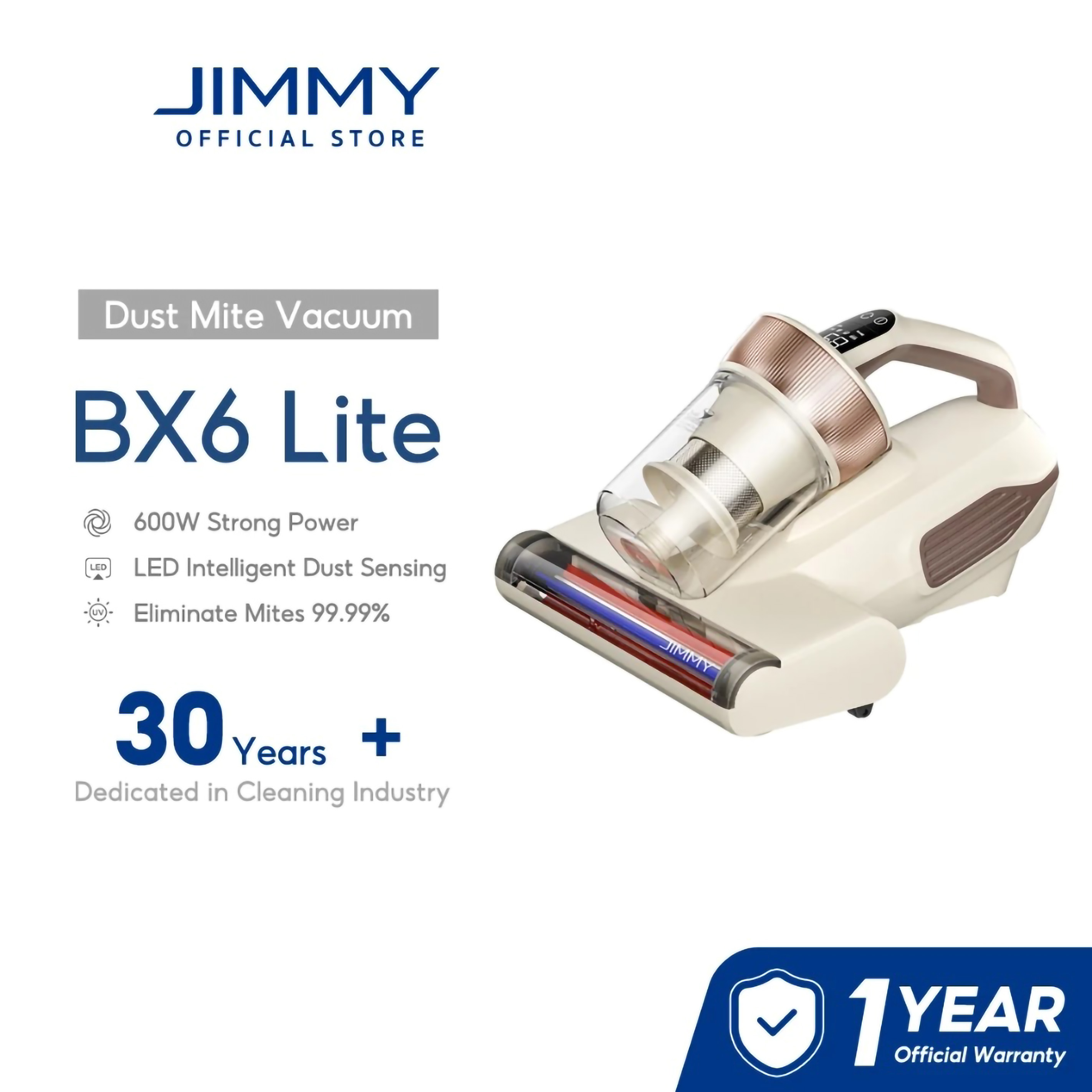 KingClean Electric JIMMY Anti-mite Vacuum Cleaner BX6 Lite