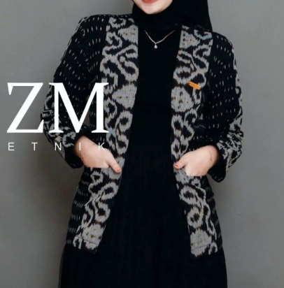  ZM ETNIK Blazer Tenun Diajeng 