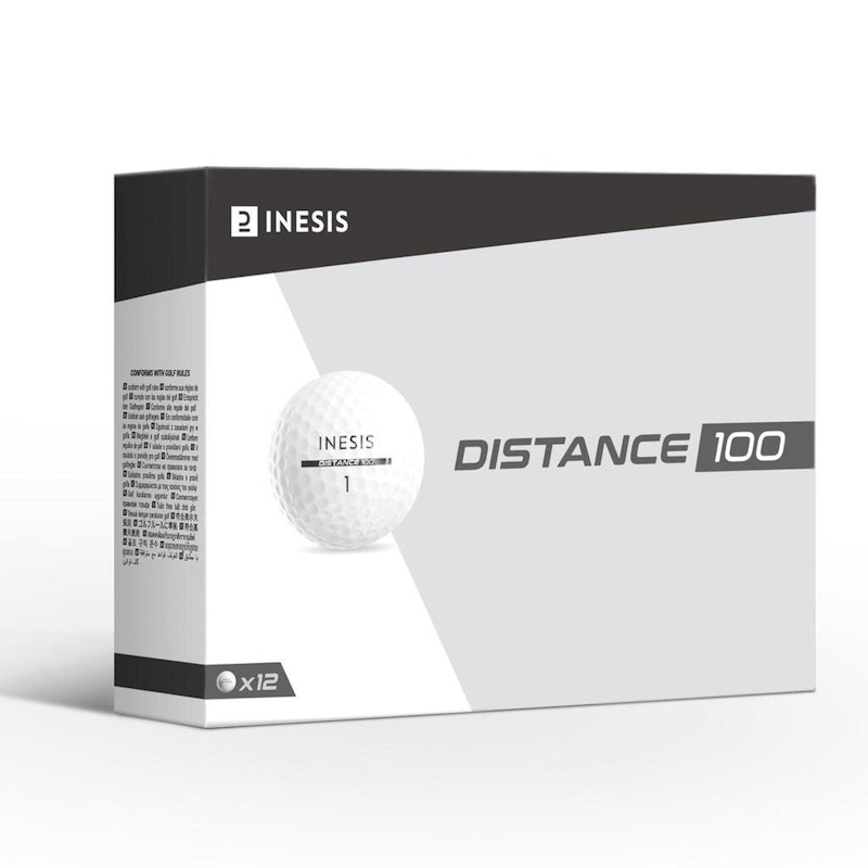 INESIS Distance 100 Golf Ball 4