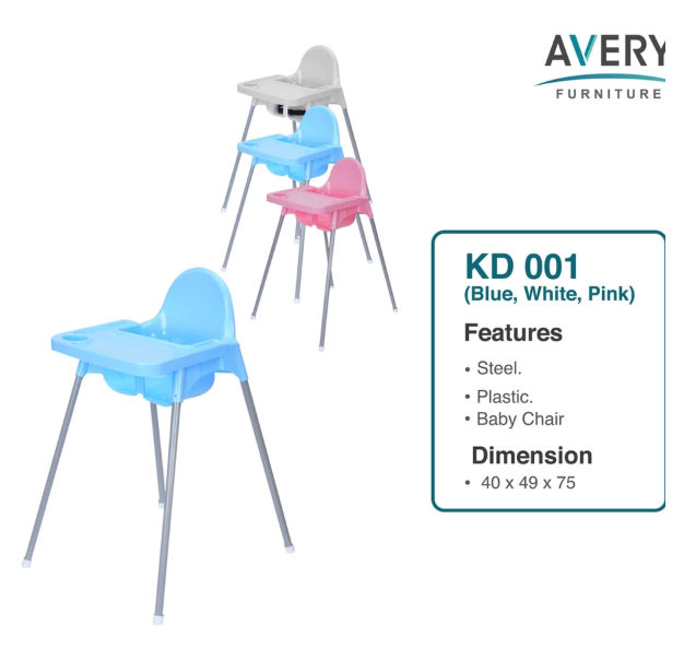 Avery Sentosa Indonesia Avery Convertible Baby High Chair KD-001