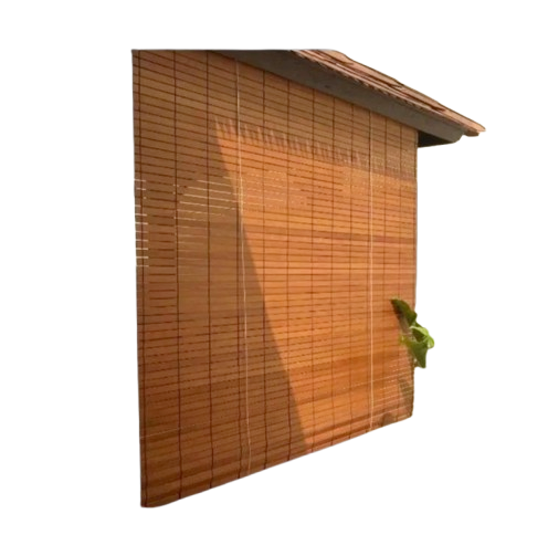 Tirai Bambu Krey Bambu Outdoor Vernis Plistur