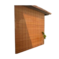 Tirai Bambu Krey Bambu Outdoor Vernis Plistur