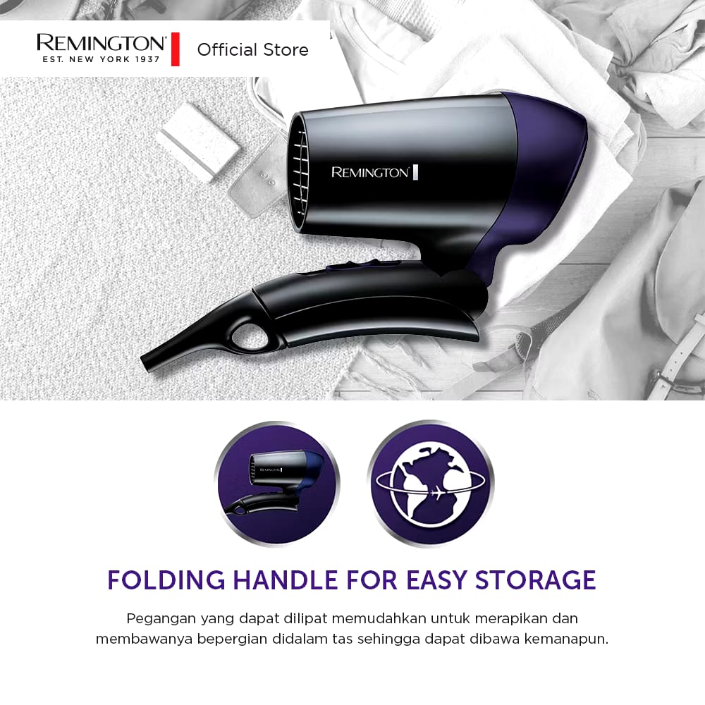 Spectrum Brands Remington Travel Dryer 1400 D2400