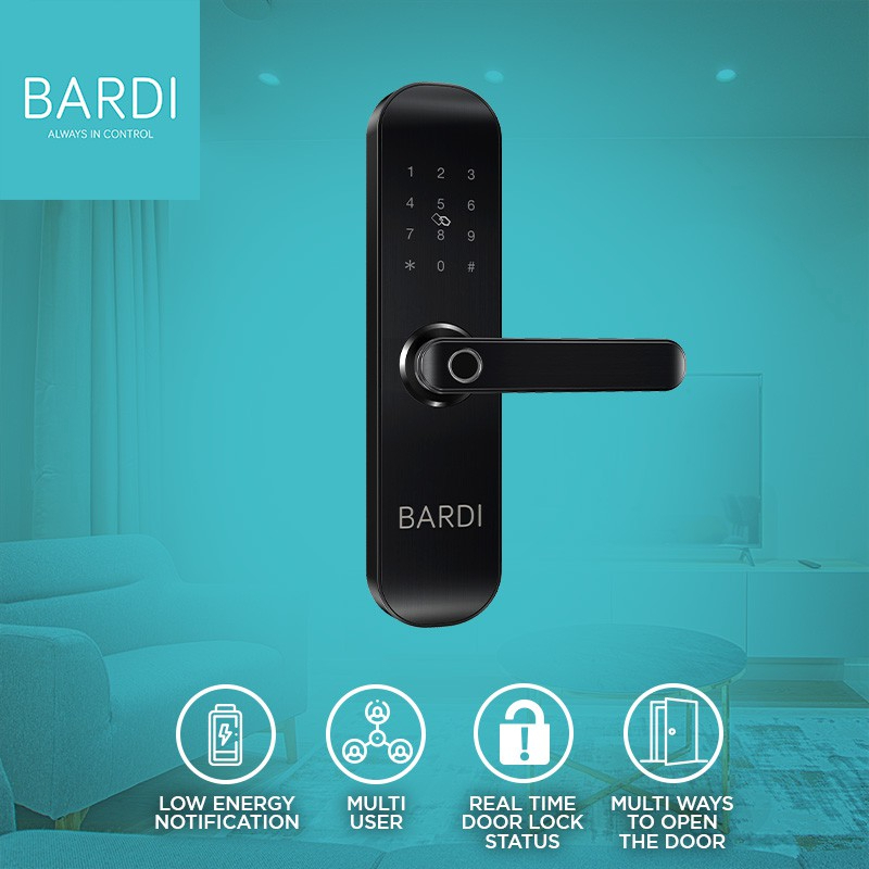 BARDI Solusi Otomasi Doorlock with Handle