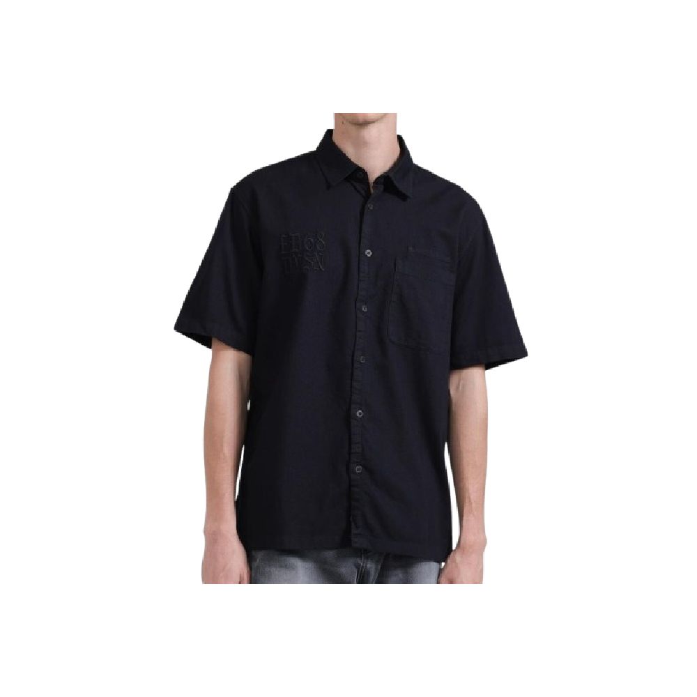 Emba Denim Giorgio Kemeja Pria Lengan Pendek