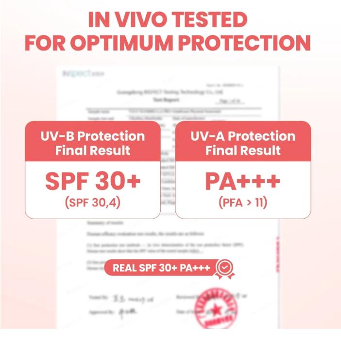 HEBE Beauty Style Y.O.U Sunbrella Pro Gentlecare Physical Sunscreen SPF 30+ PA+++