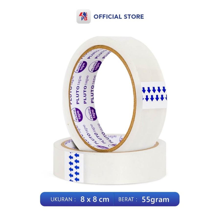  Pluto Selotape Bening 24 mm x 60 yard