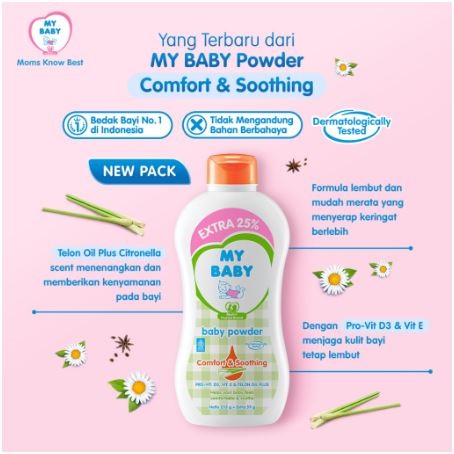 Barclay Products MY BABY Powder Comfort & Soothing