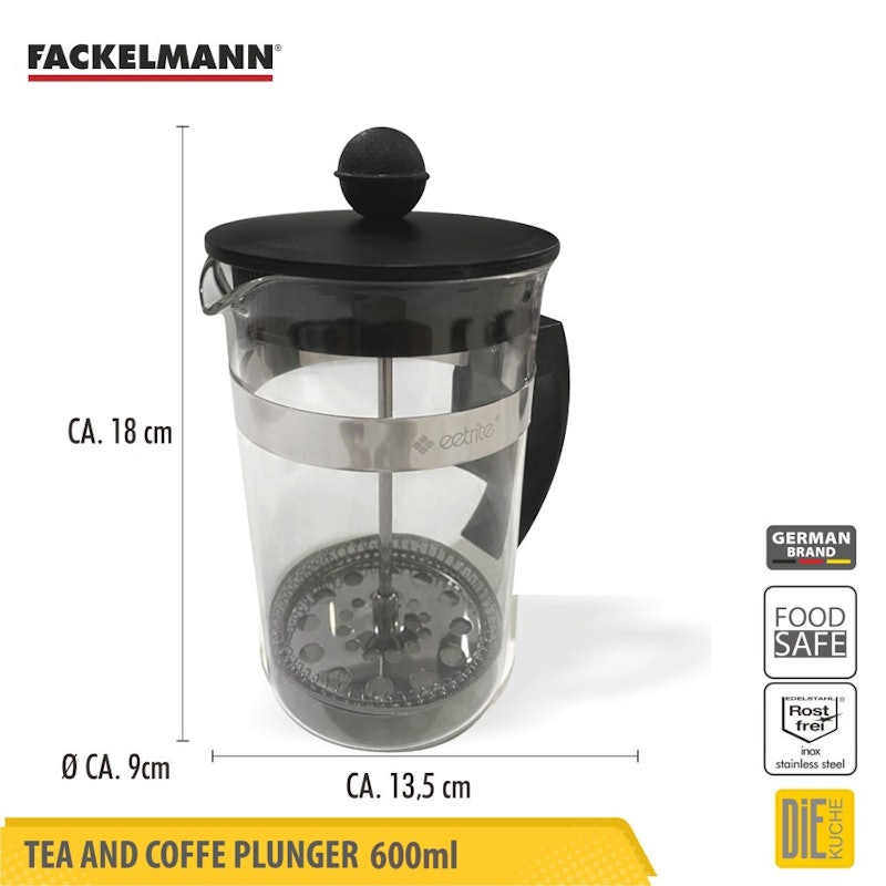 Fackelmann French Press 600 ML 4
