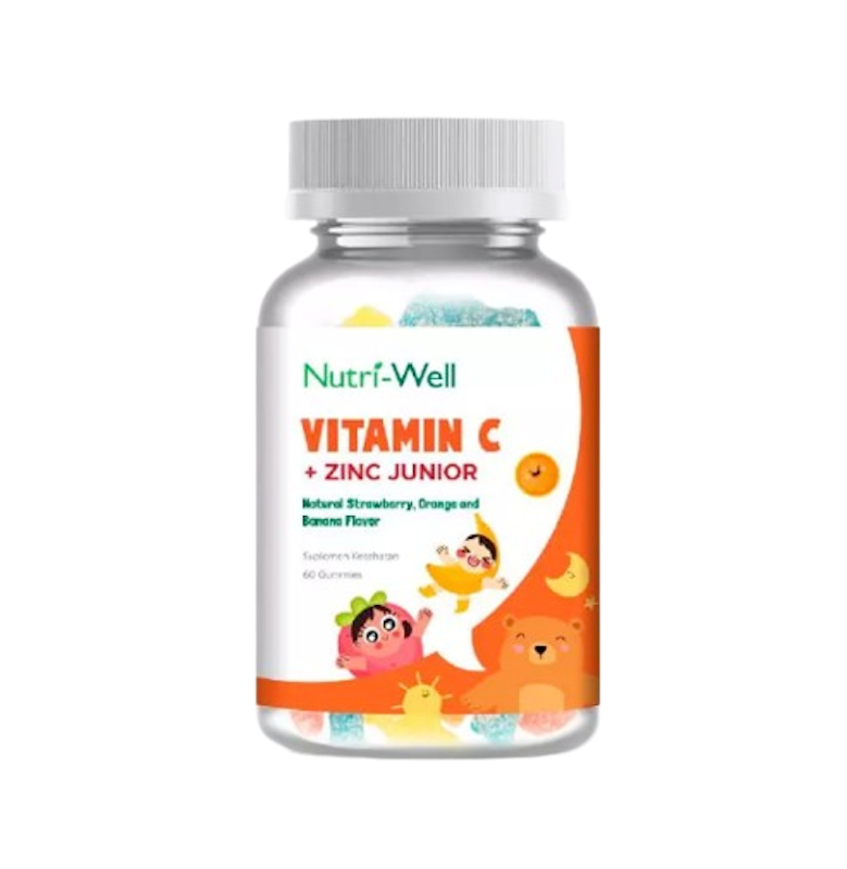 Nutri-Well Vitamin C + Zinc Junior 1