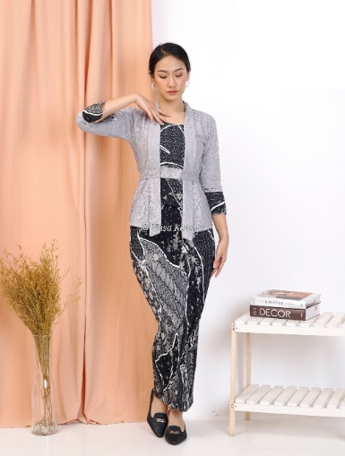 Setelan Kebaya Katun Elnira Kombinasi