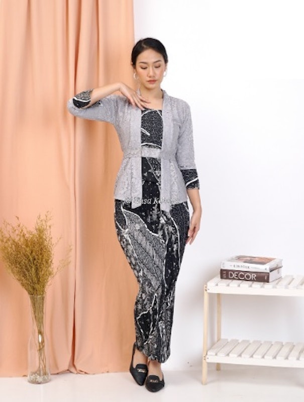 Setelan Kebaya Katun Elnira Kombinasi 2