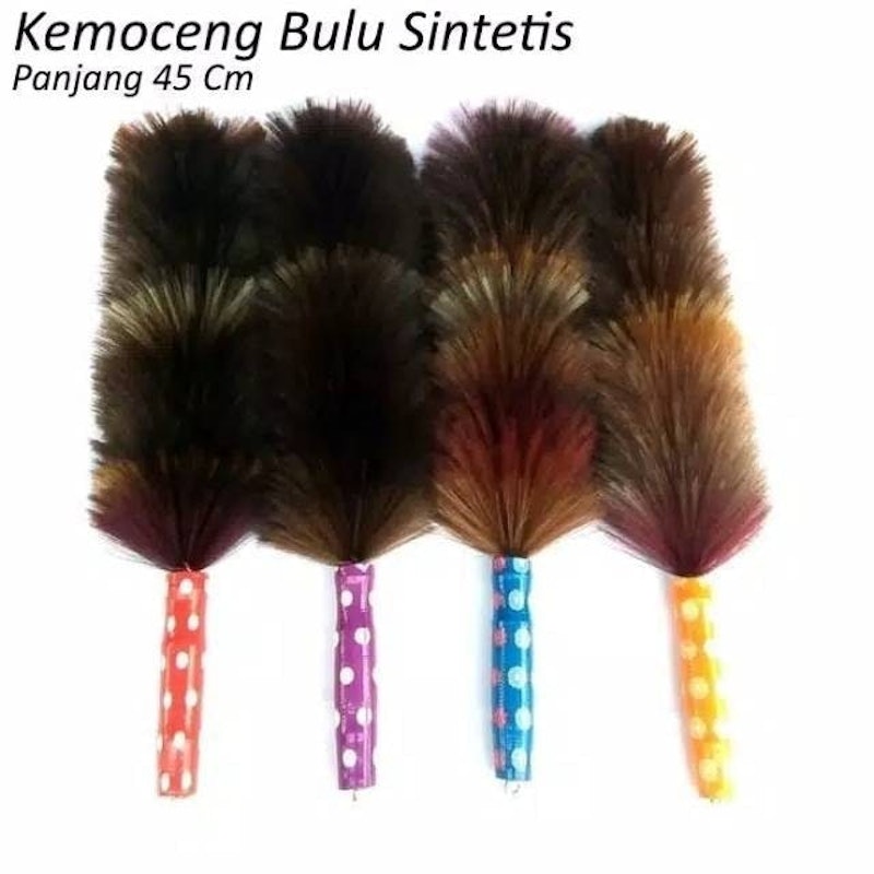 Kemoceng Bulu Sintetis (Bulu Kuda) 4