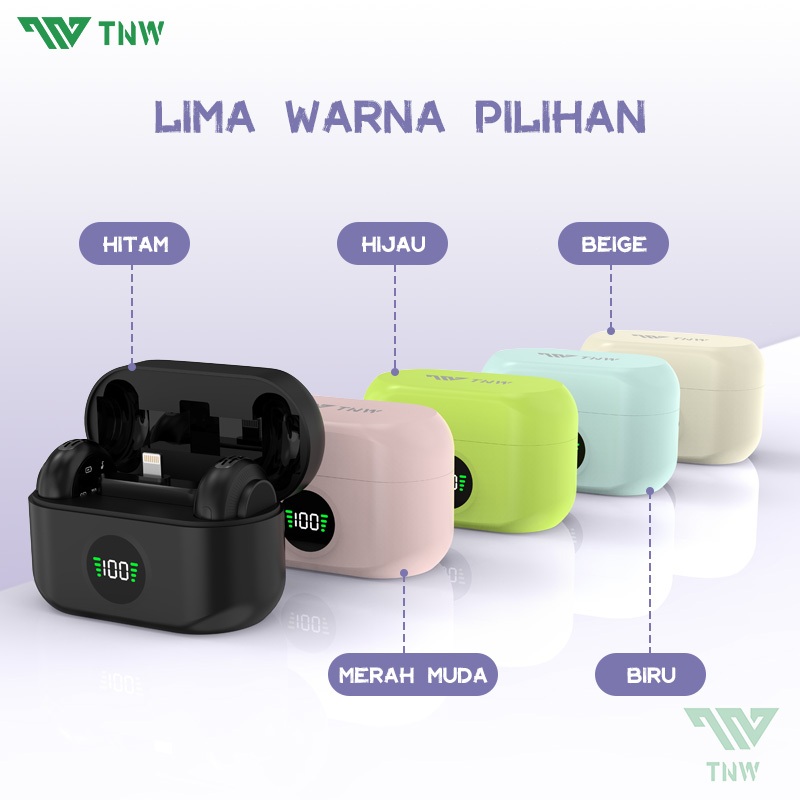 TNW Indonesia TNW 2-In-1 Wireless Microphone A37