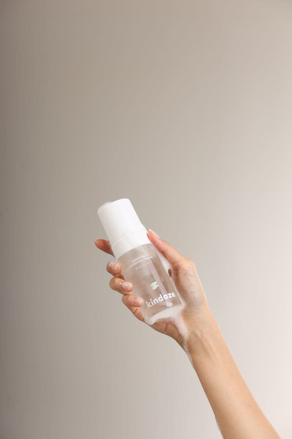 Hydrate Away! Mild Microfoam Cleanser 3