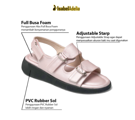 Isabel Adelia Elliptic Sandal