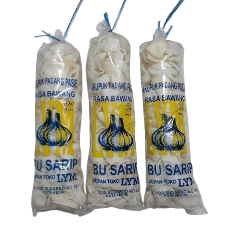 Kerupuk Padang Pasir Rasa Bawang 1