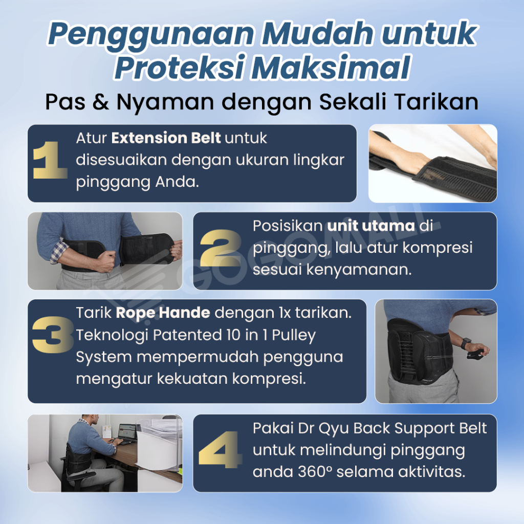 Dr Qyu Back Support Belt
