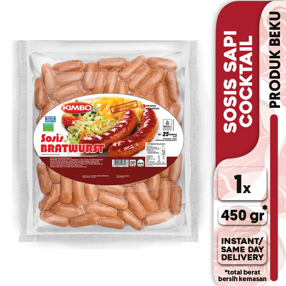 Madusari Nusaperdana KIMBO Bratwurst Cocktail Original