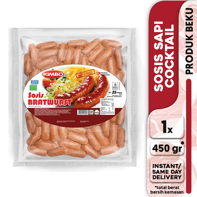 KIMBO Bratwurst Cocktail Original 3