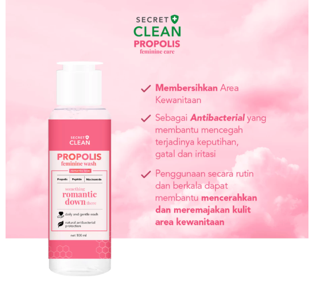 Victoria Care Indonesia Secret Clean Propolis Feminine Wash