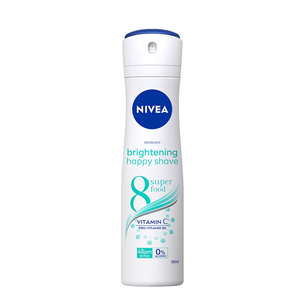 Nivea Deodorant Spray Brightening Happy Shave