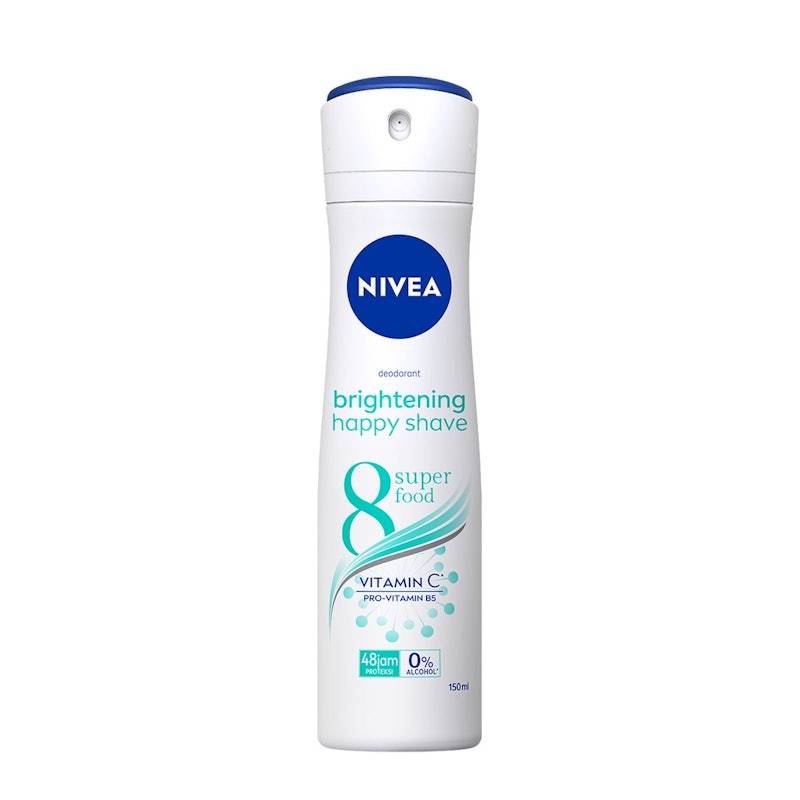 Nivea Deodorant Spray Brightening Happy Shave 1