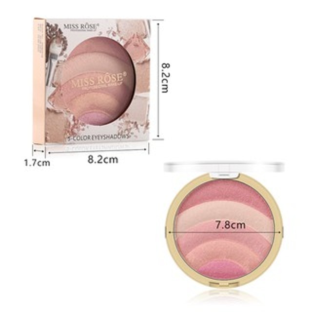 Rainbow Eyeshadow/Highlighter/Bronzer 5